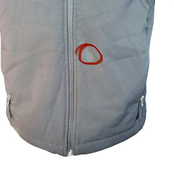 Free Country long sleeve zip up soft-shell fleece lined jacket windbreaker small - Picture 13 of 13